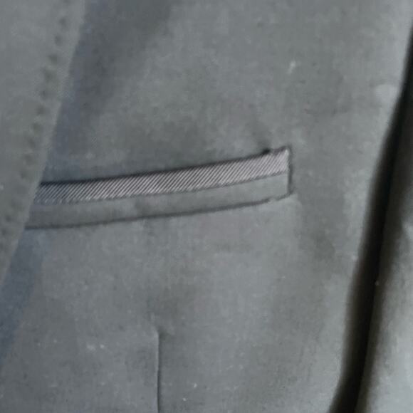 Ted Baker Black Single-Breasted Wool Blazer - Size 2/ Medium - Picture 5 of 6